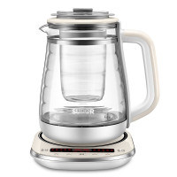 苏泊尔(SUPOR)养生壶SW-15Y11 1.5L双层壶体防烫保温煮茶器隔水炖盅悬挂式滤网清洗省心