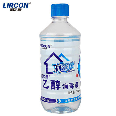 利尔康 95%酒精乙醇消毒液 500ml