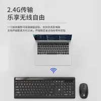 惠普(hp)无线键鼠套装 轻薄微声全尺寸 CS500 黑色