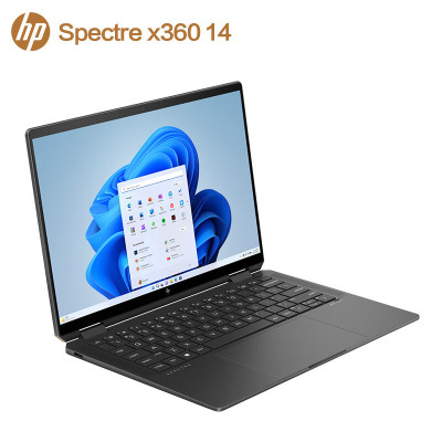惠普笔记本电脑Sp x360 14 MTL U5-125H/16G/1TB SSD/Win11/晚宴黑