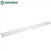 世达(SATA) 不锈钢直尺 150MM-1000MM 91402(钢直尺300MM *5个装