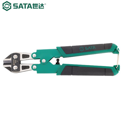 世达(SATA)棘轮式电缆剪铁丝钢丝剪刀钳钢筋剪断钳 93501A断线钳8"