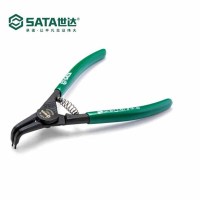 世达(SATA)G系列德式轴用曲口卡簧钳9" 73023