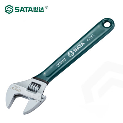 世达(SATA)47255 沾塑欧式活动扳手24"