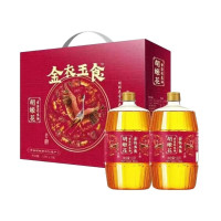 胡姬花金衣玉食古法花生油1.8L*2礼盒装