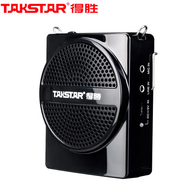 得胜(TAKSTAR)E188M小蜜蜂扩音器蓝牙教师专用导游教学便携式可插卡音箱 典雅黑