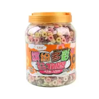 优膳颜 缤纷多彩谷物圈 528gx2桶 早餐营养代餐混合谷物脆 免煮冲泡即食早餐食品 悦舜生物