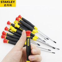 STANLEY/史丹利 一字十字花形微型螺丝批组套 66-391-23 6件 1套