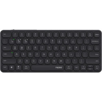 雷柏(Rapoo)E9050L 78键无线/蓝牙多模充电键盘 刀锋超薄无线办公键盘 支持双系统深灰