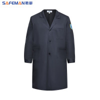 君御 JY-防酸碱M201防静电防酸碱大褂工作服深兰色均码