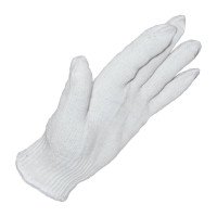 君御 71006 十针细纱600克线手套(白把)均码10副