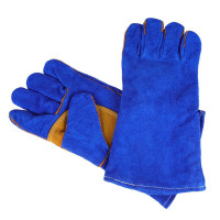 君御 2115二层加厚加托电焊手套(35cm防火线)