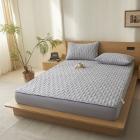 洁丽雅原棉单床笠简包装1.8*2m灰色