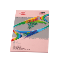 旗舰(FLAGSHIP) A4 80g复印纸粉红色 100张/包 单包装 3包起拍