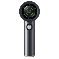 摩飞电器(Morphyrichards)手持迷你小风扇100档风力智能变频长续航高速小风炮MR3600灰