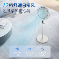 摩飞电器(Morphyrichards)手持电风扇迷你便携式涡轮小风扇100档风力智能变频长续航高速小风炮MR3600粉