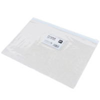 得力(deli) 5674 A4经济型PVC拉链袋 单个装 12个起拍