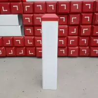 理念 PVC塑钢标志桩警示桩 十字 120*120*500mm 10个/捆