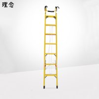 理念 单面绝缘升降梯玻璃钢移动楼梯步梯扶梯8m