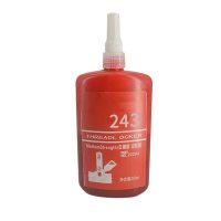 理念 243 螺纹锁固剂 中强度容油型厌氧胶蓝色液体胶水 250ml