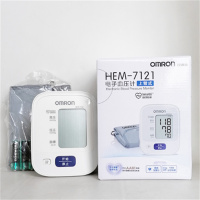 OMRON血压测量仪HEM-7121家用电子血压计机高精准上臂式成年中老年测血压全自动医用QB