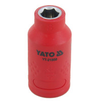 易尔拓 YATO 绝缘套筒头3/8英寸中飞内六角套筒 13mm YT-21013