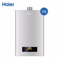 海尔(Haier) 燃气热水器 家用天燃气 恒温智能变升 强排式即热 JSQ22-12J(12T)