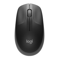 罗技(Logitech)M190无线鼠标 大手鼠标 石墨黑