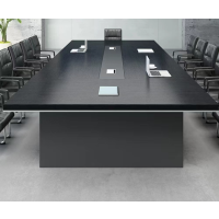 人友 大型会议桌长条桌现代简约会议室接待洽谈桌 4200*1500*760