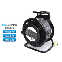 志联同创光缆非金属结构单模2芯航空头500米+缆车室外应急拉练防强电抗拉抗压 ZLTC-2HG1-YZGL500