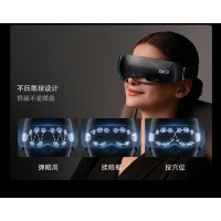 SKG眼部按摩仪 恒温热敷睡眠眼罩眼睛穴位分区按摩器蓝牙护眼仪 E3 2代 白色 尊享款