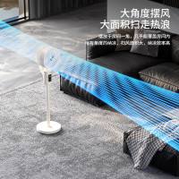 西屋(Westinghouse)空气循环扇电风扇家用轻音3D全自动摇头落地扇台立两用 WTH-XH066