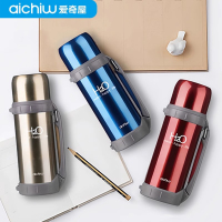 爱奇屋(aichiw)水之雅保温壶1000ml大容量AI-L52 金色/红色/蓝色