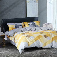 水星(MERCURY)家纺全涤磨毛四件套—舷音200cm*230cm/套 床单款