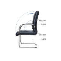 格斯图 电脑椅家用弓形脚 会议椅办公椅子职员椅