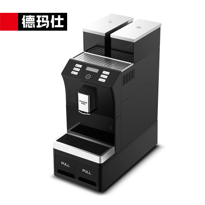 德玛仕(DEMASHI)现磨咖啡机商用全半自动意式家用现磨研磨一体意式法式 KFJ-101-6 含3公斤咖啡豆