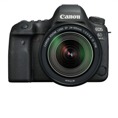 佳能(Canon)EOS Mark II 6D2全画幅单反相机套机 EF 24-105mm IS STM两年质保