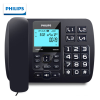 飞利浦(PHILIPS)录音电话机飞利浦 CORD165 固定座机 办公家用 自动 手动录音 16G存储卡