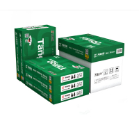天章新绿a4纸打印复印纸A4 70g80克500页白纸 办公草稿纸乐活整箱 新绿天章70克5包