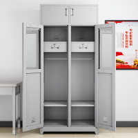 信易安金属营具柜铁皮柜物品储物柜双门更衣柜