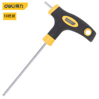 得力/deli 扳手 DL2271 内六角扳手 铬钒合金钢 1个