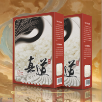 真道 有机稻花香大米 两盒装(2.5KG/盒)