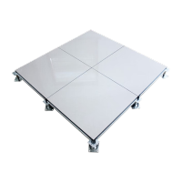 迈泉 陶瓷静电高架活动地板(含旧地板拆卸+新地板铺设)