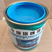 欧妃丝磁漆铁门栏杆漆天蓝3.5KG 天蓝