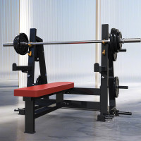 惠普生(NEWHOPSON) 商用杠铃卧推架卧推器多功能举重床套装105kg杠铃