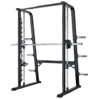 乘鲸FANATICS龙门架史密斯机多功能健身器材深蹲架卧推架综合训练器材FR-801 史密斯机+105KG包胶杠铃片