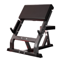 奋战者 FANATICS铁屈臂训练器训练凳 健身房商用二头肌室内力量器材哑铃凳 FB-260
