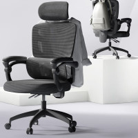 意森亚 人体工学椅电脑椅家用办公椅久坐舒适电竞椅书房椅