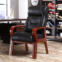 意森亚 老板椅商务大班椅电脑椅会议椅家用办公椅子四脚椅子