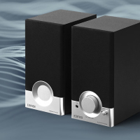 漫步者(EDIFIER)R18T 2.0木质电脑音响台式笔记本桌面音响 游戏音响 黑色